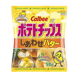 补货好价 Calbee 卡乐比 海太蜂蜜黄油薯片 60g 12袋 日淘